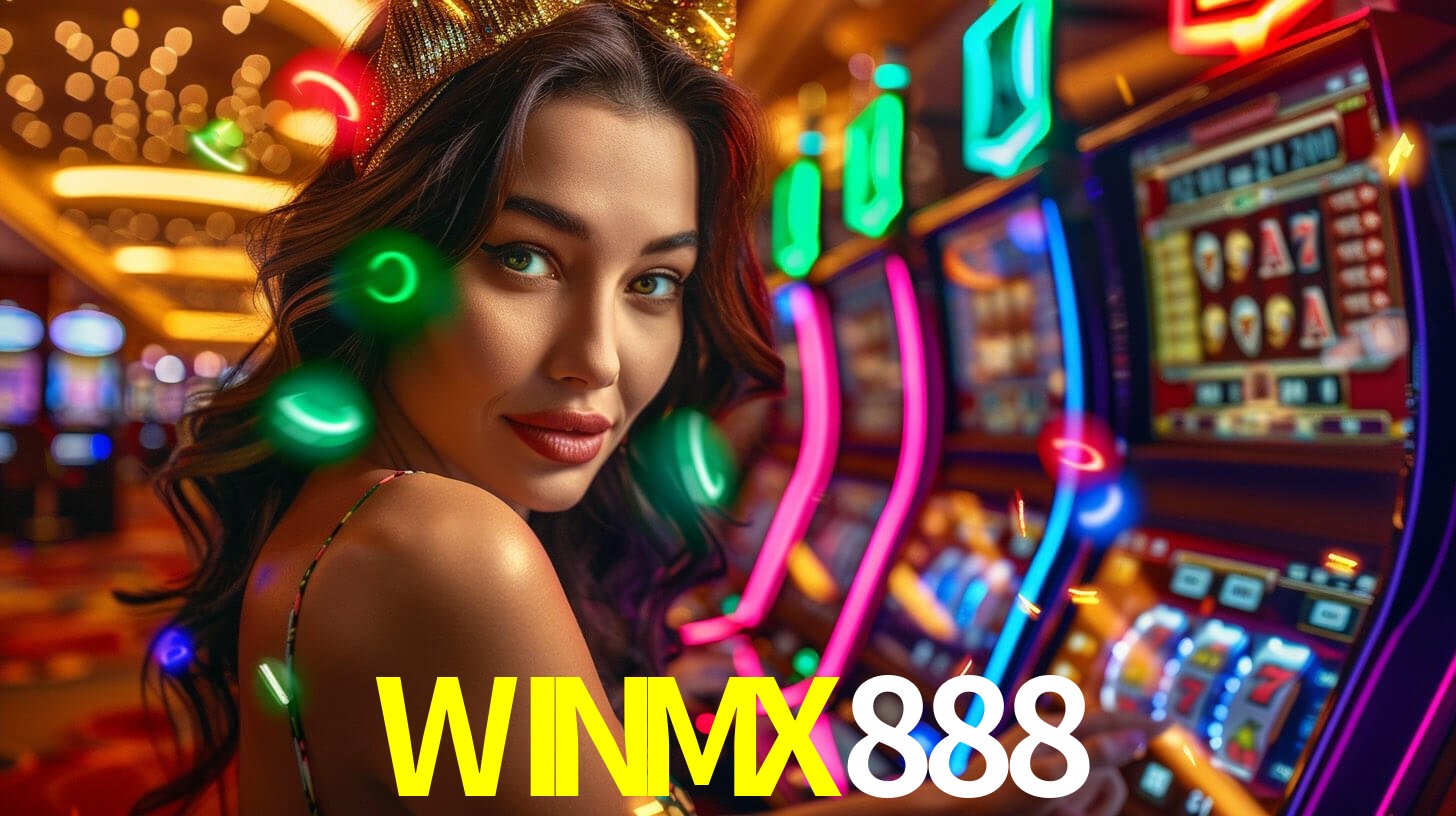 Interfaz de la app móvil WINMX888 en un smartphone moderno